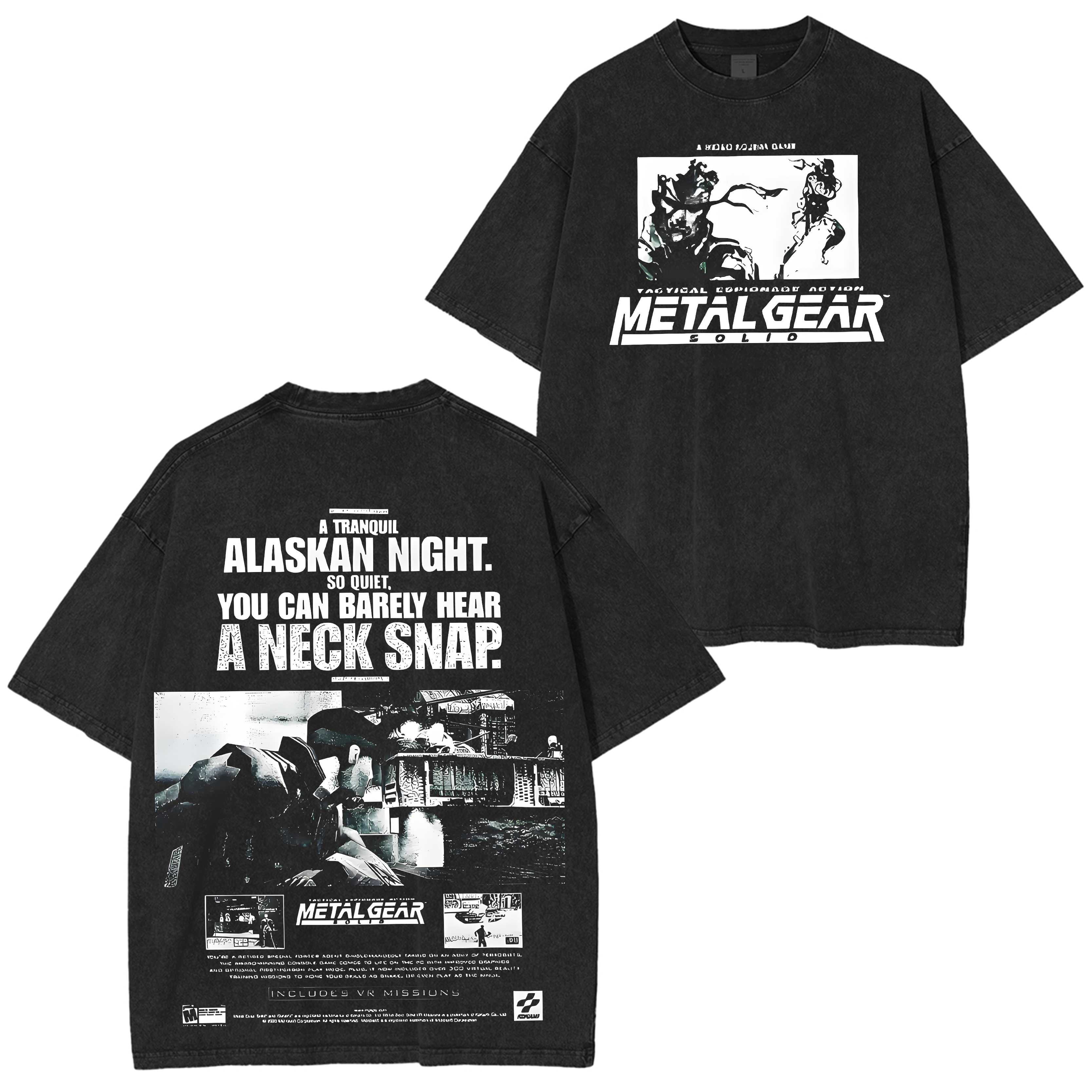 Metal Gear Solid - Tranquil Night T-Shirt