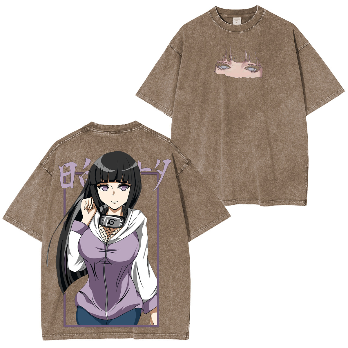 Hinata Hyuga Naruto Washed T-shirt/Crewneck/Hoodie
