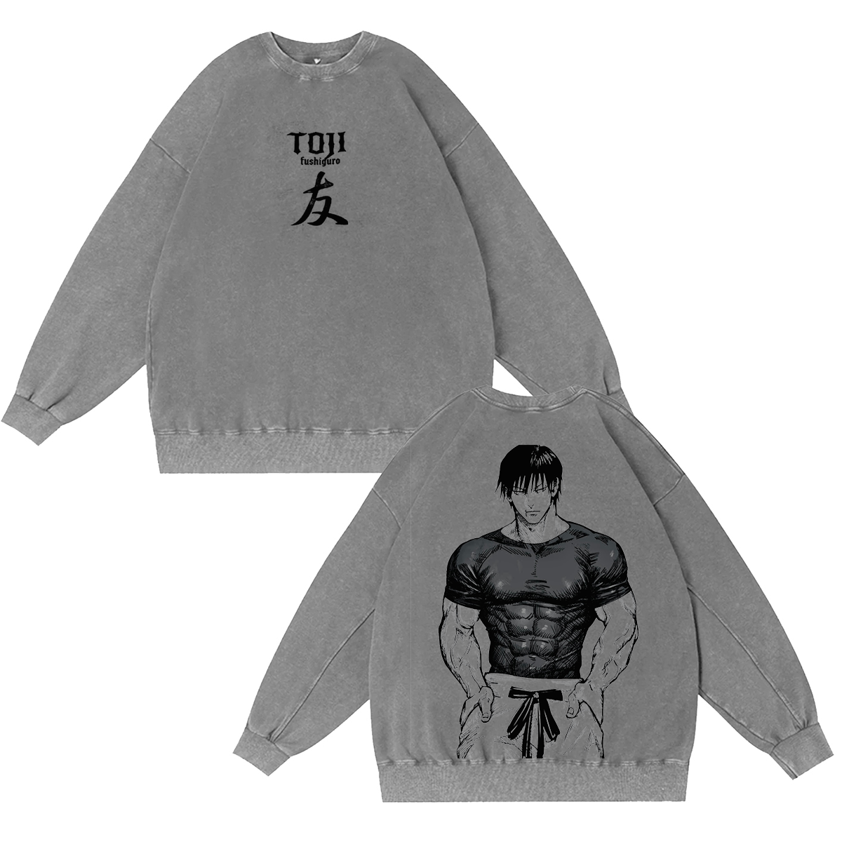 Jujutsu Kaisen Anime Washed T-shirt/Crewneck/Hoodie