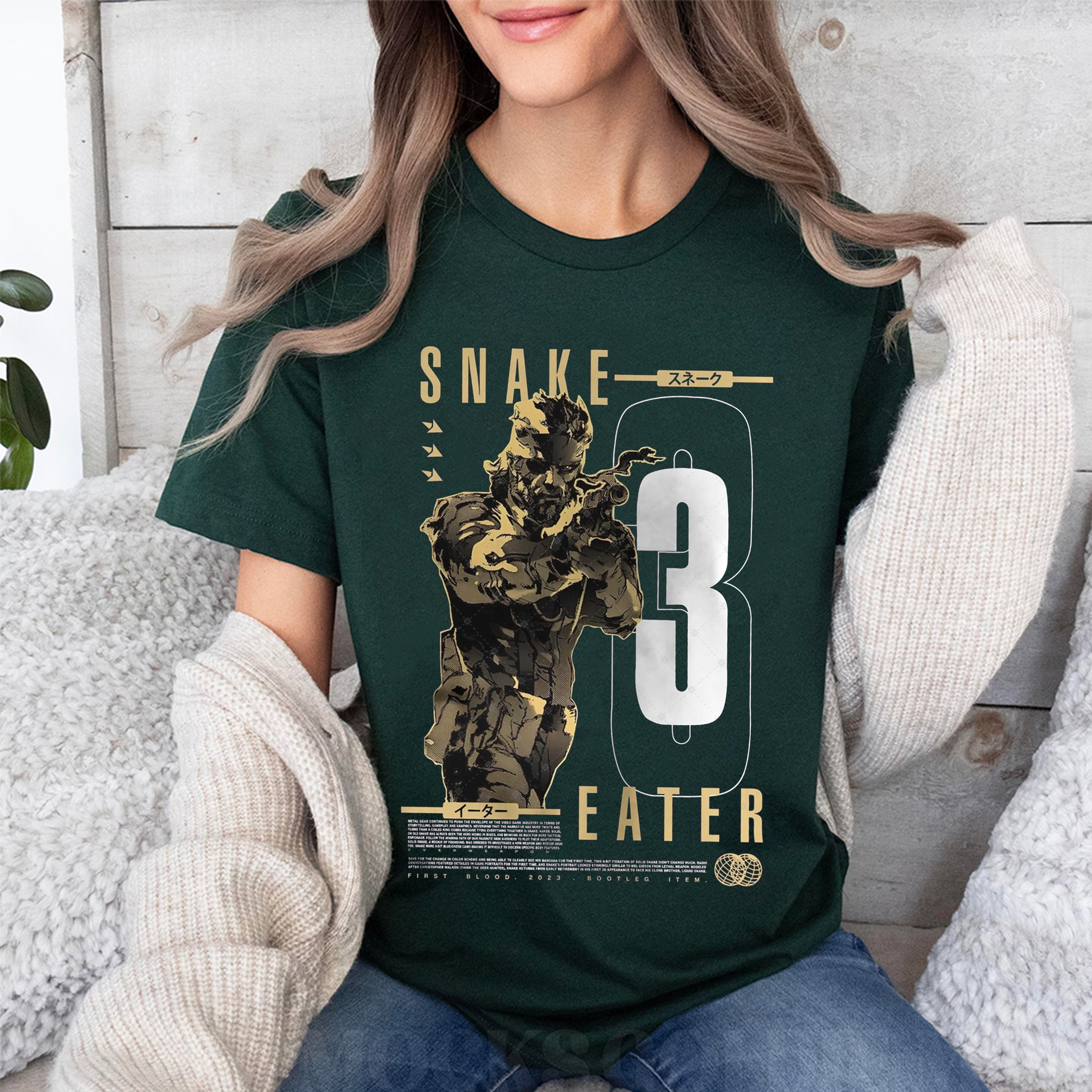 Metal Gear Solid Game Creative T-shirt