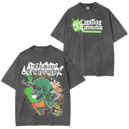Creature Commandos Washed T-shirt/Crewneck/Hoodie