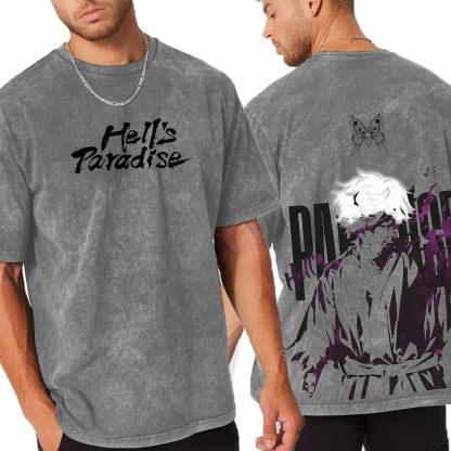 Hell's Paradise Washed T-shirt/Crewneck/Hoodie