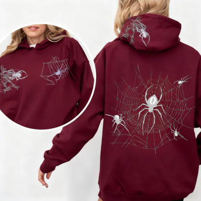 Unisex Gothic Spiders Unisex Hoodie