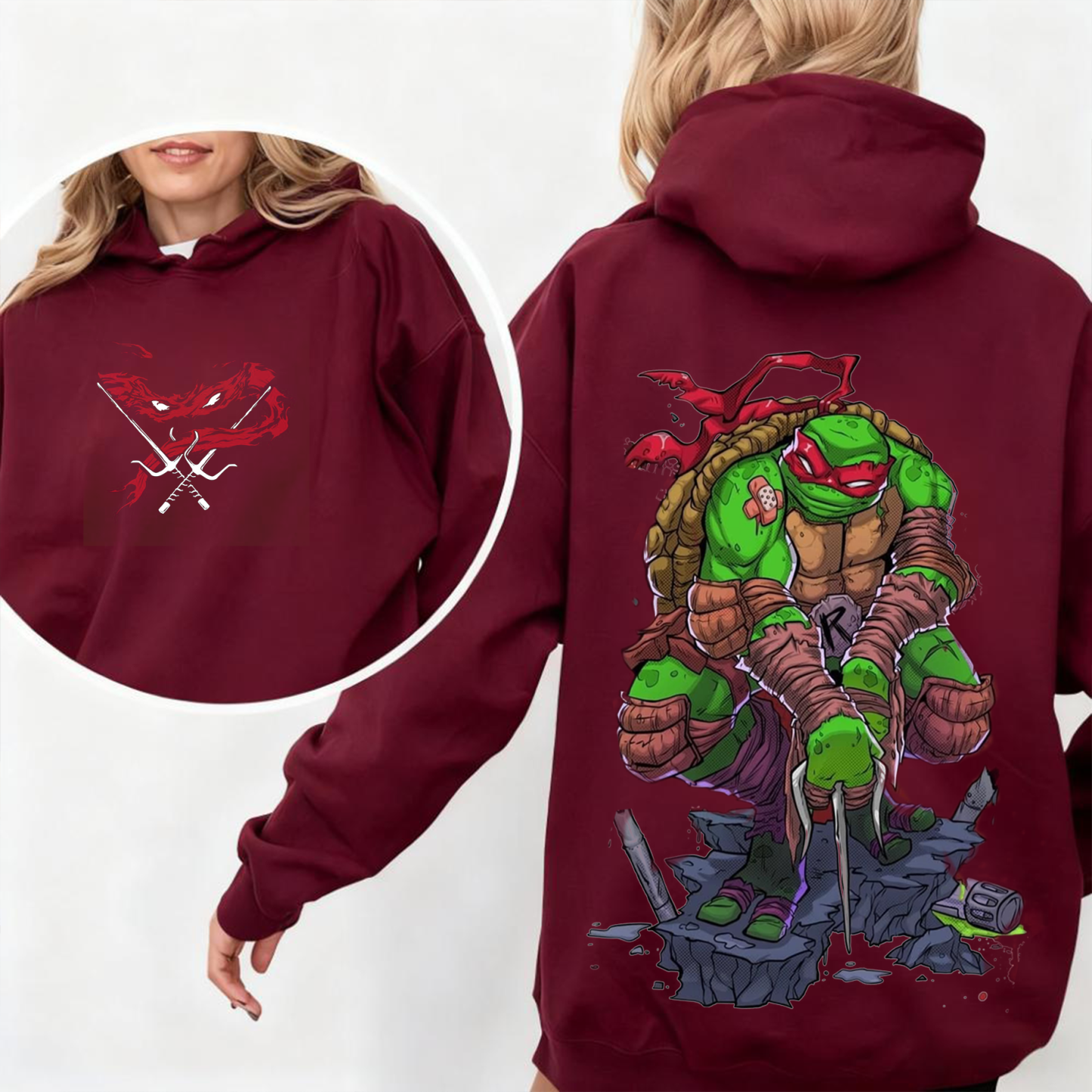 Raphael-Teenage Mutant Ninja Turtles Unisex T-shirt/Crewneck/Hoodie