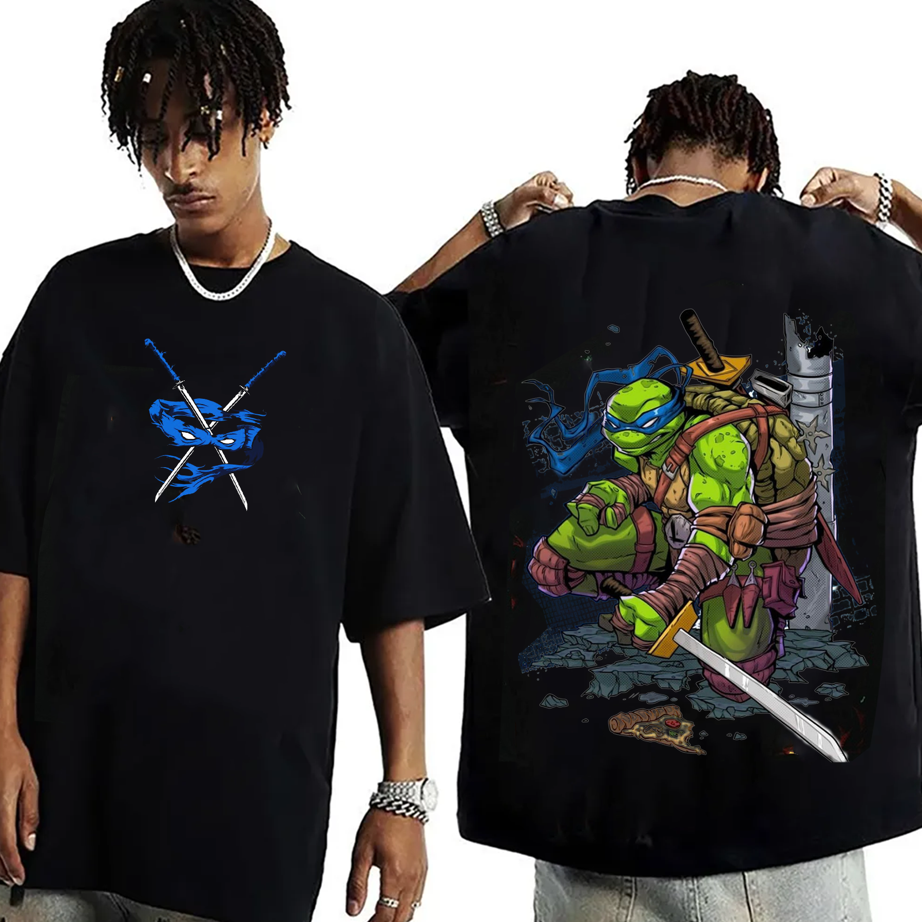 Leonardo-Teenage Mutant Ninja Turtles Unisex T-shirt/Crewneck/Hoodie