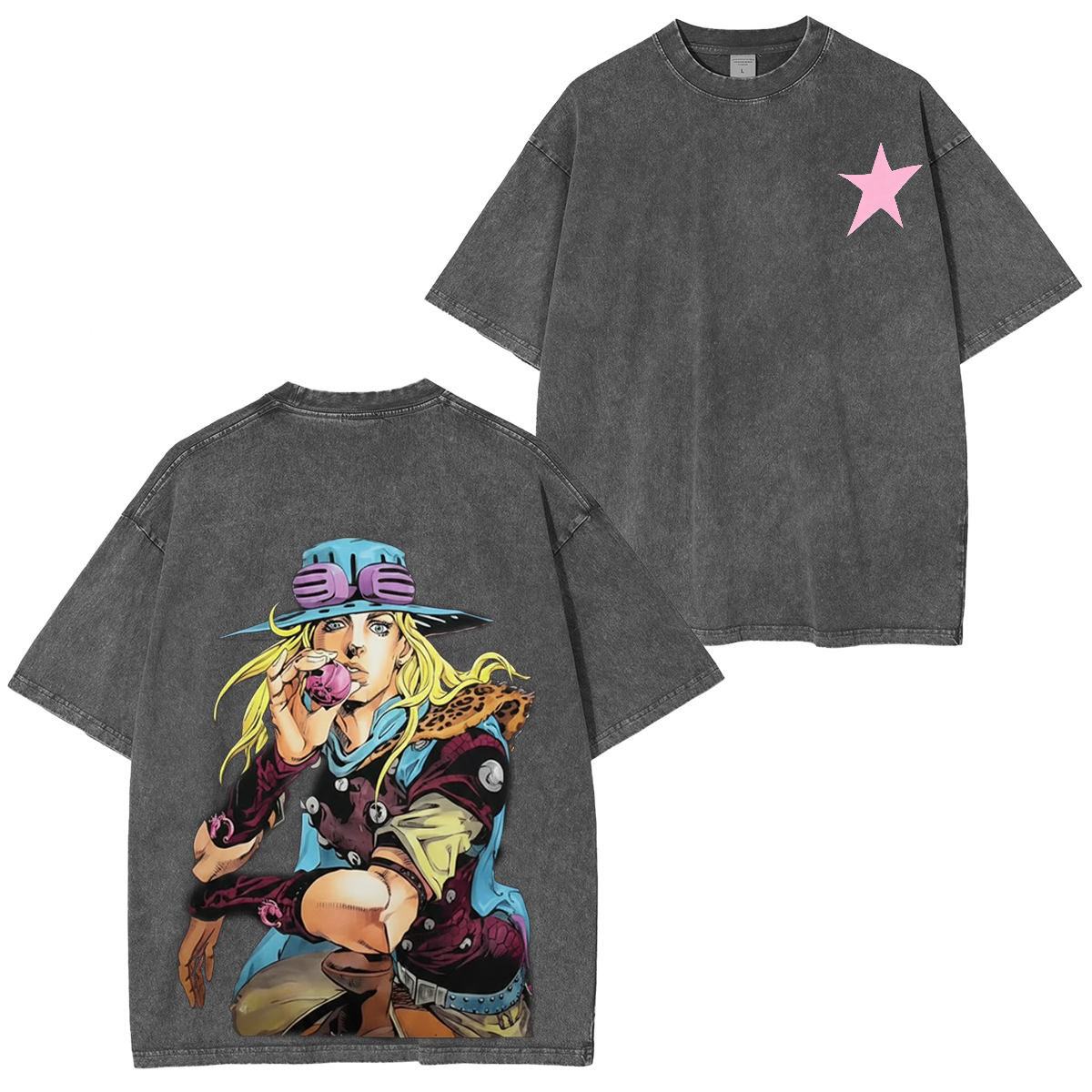 JoJo’s Bizarre Adventure: Steel Ball Run Washed T-shirt/Crewneck/Hoodie