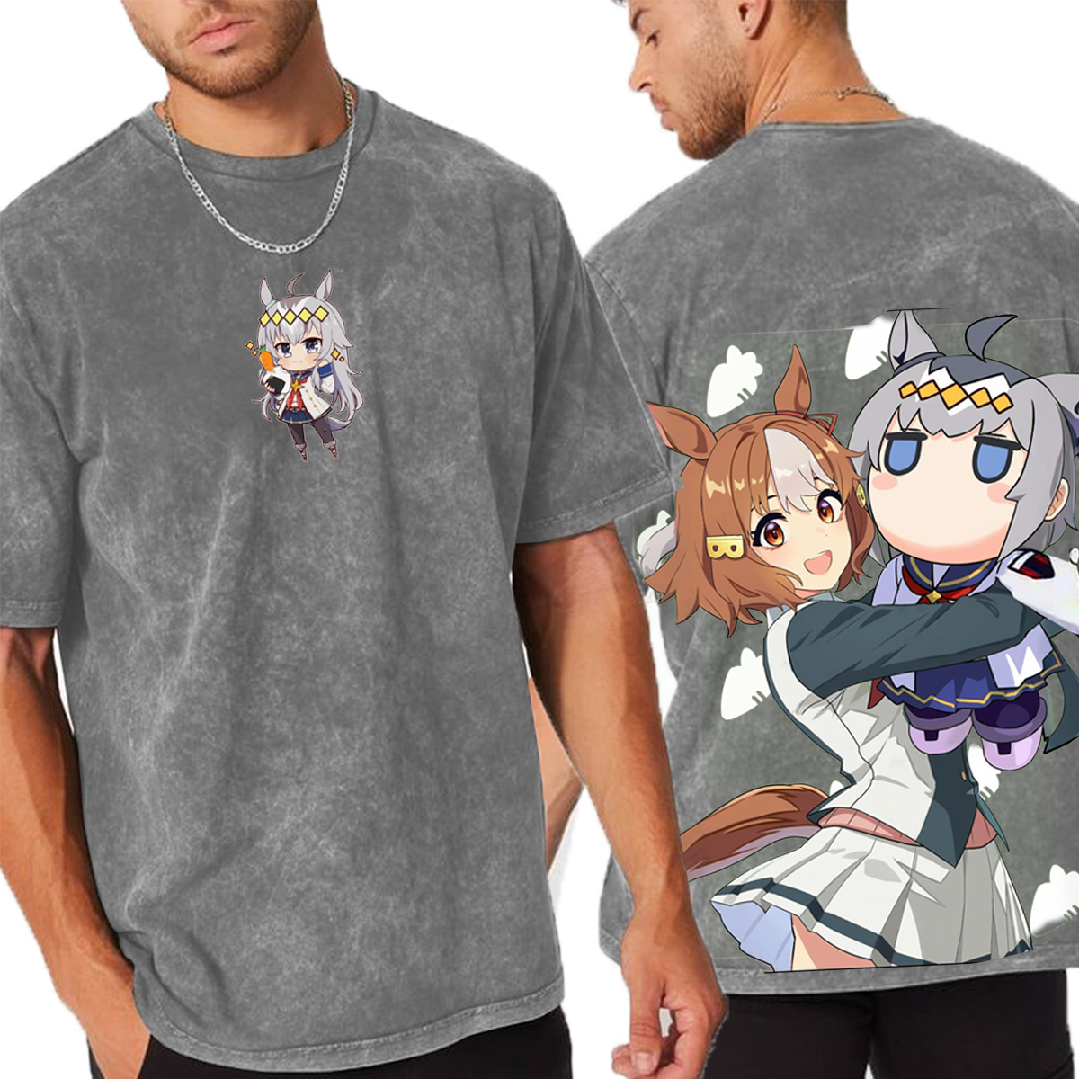 Umamusume Pretty Derby Washed T-shirt/Crewneck/Hoodie