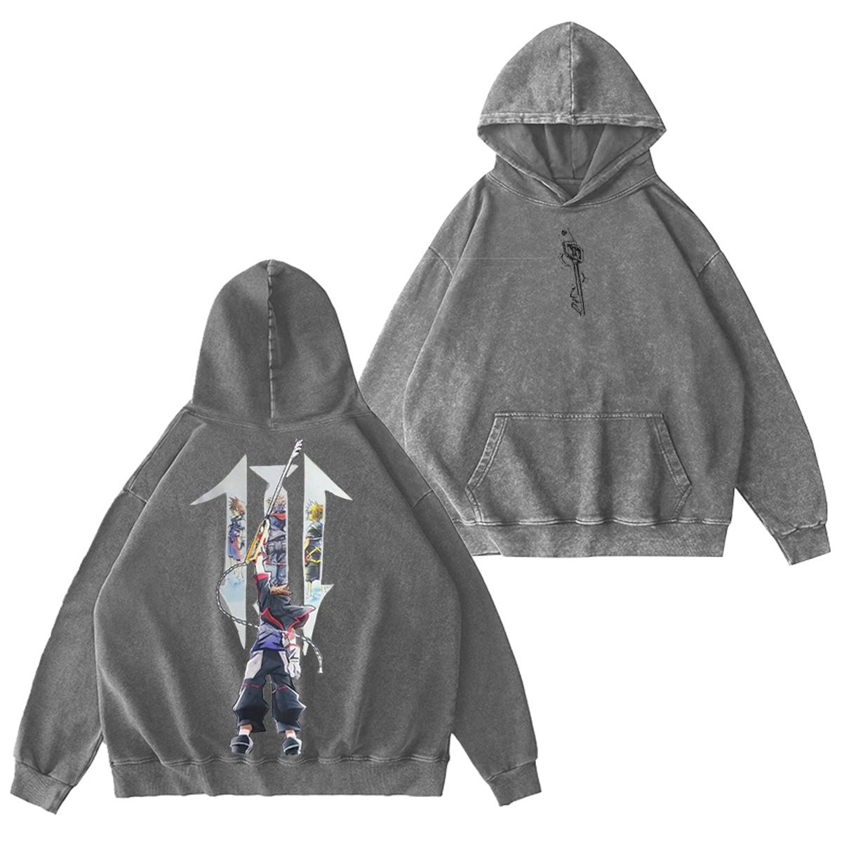 Kingdom Hearts Oversized T-shirt/Crewneck/Hoodie