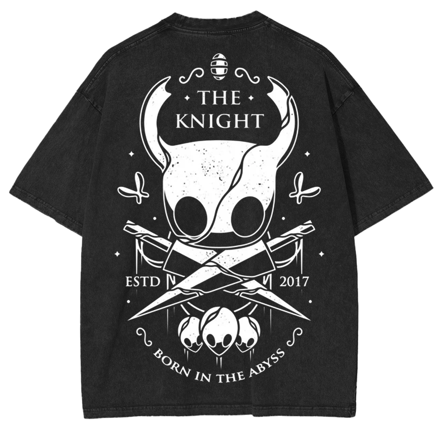 Hollow Knight Skull Game T-shirt