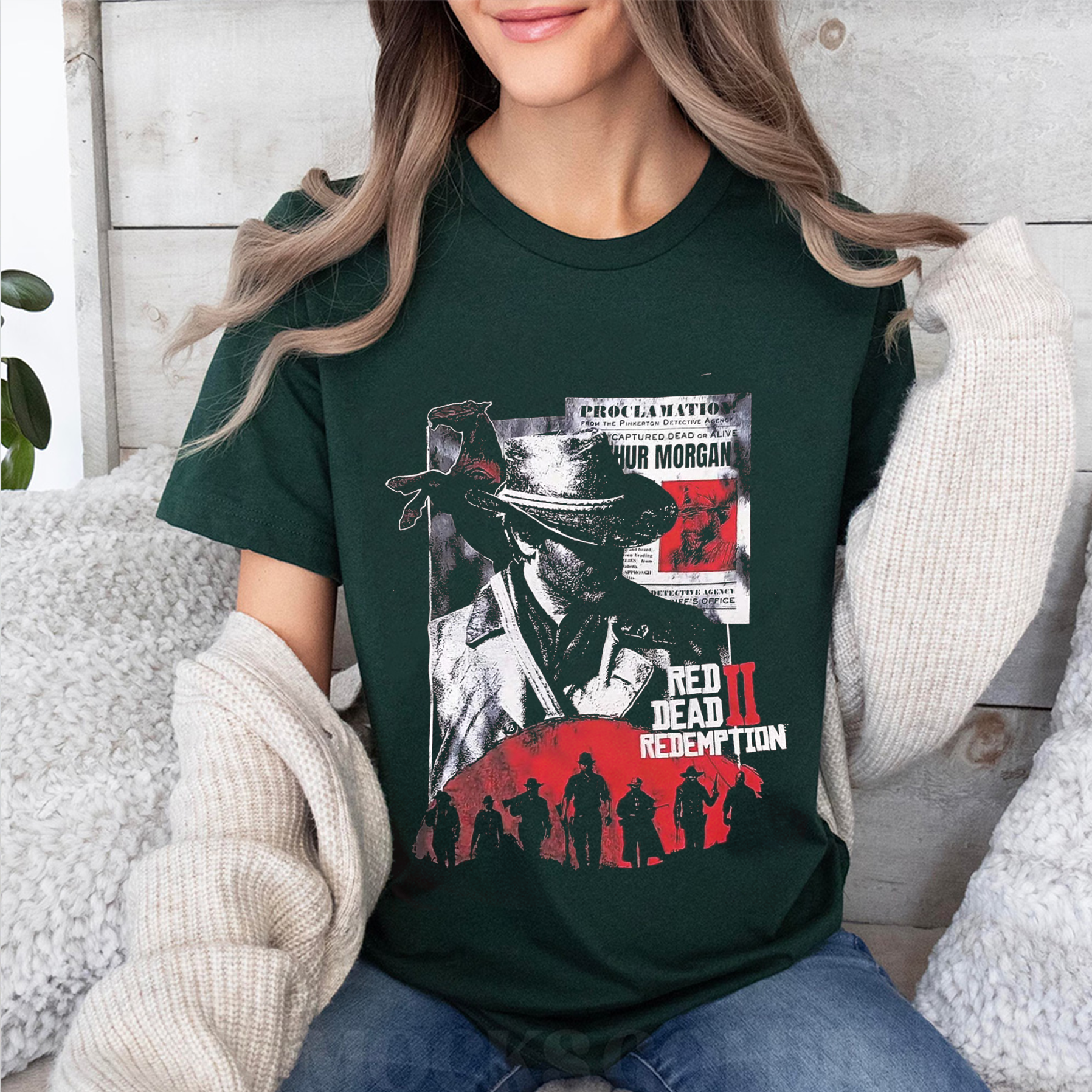 Red Dead Redemption 2 Oversized T-shirt/Crewneck/Hoodie