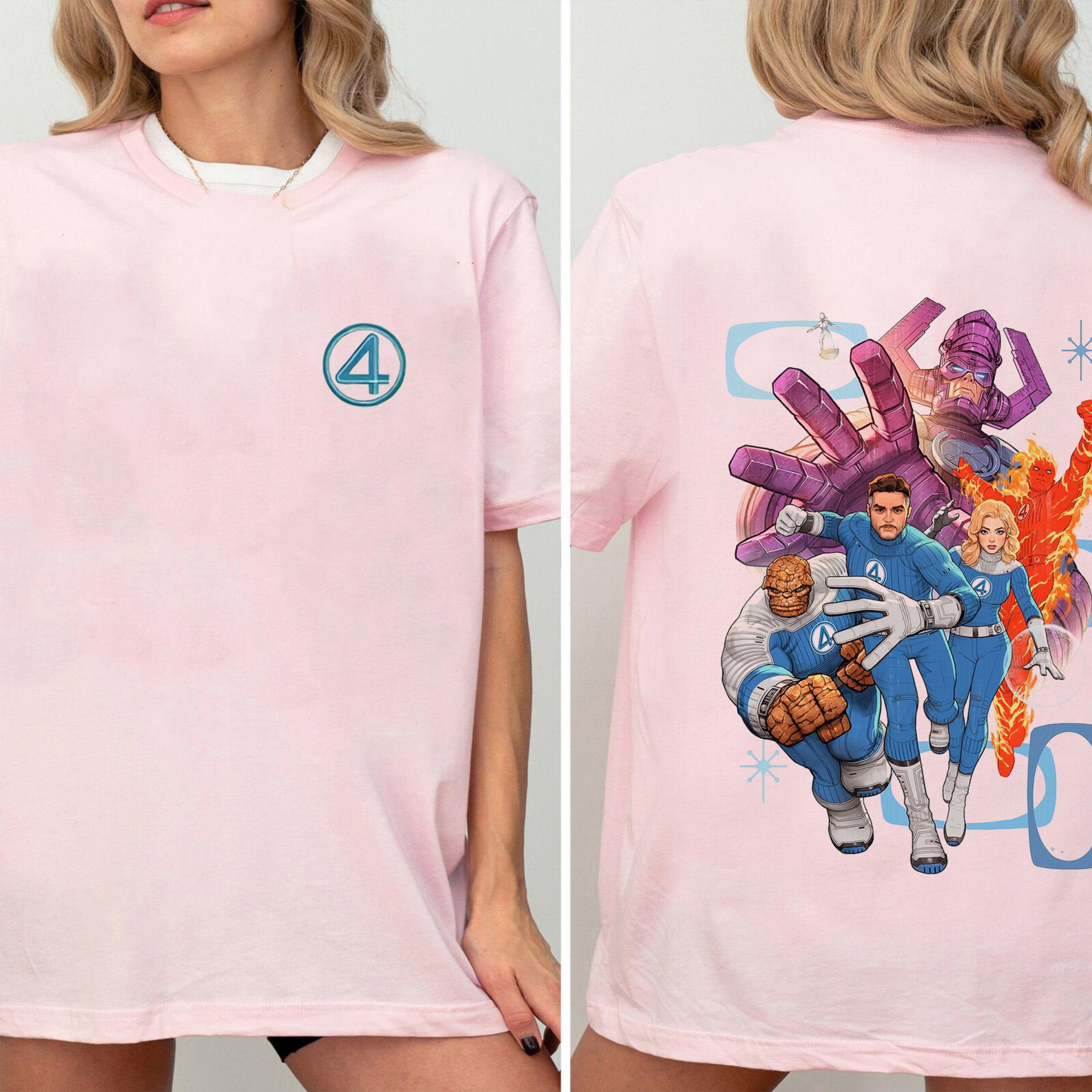 Fantastic Four V2 Oversized Unisex Shirt