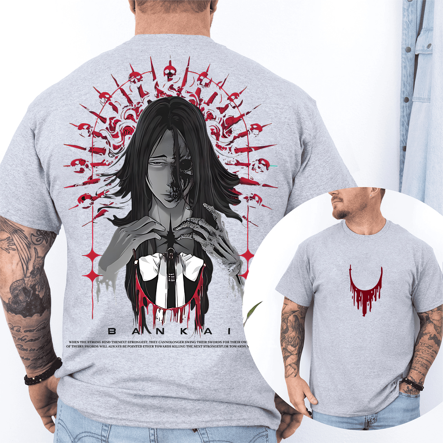 Retsu Unohana Bleach Printed Men's T-shirts
