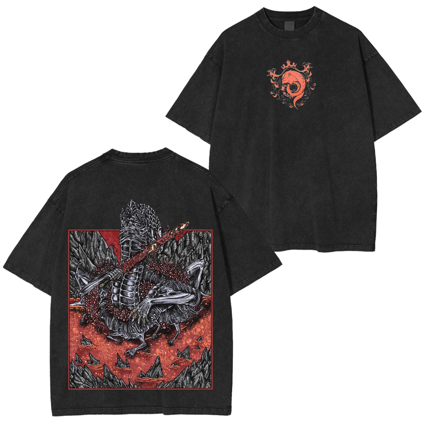 Drippy Souls Rykard Lord of Blasphemy Grim T-Shirt
