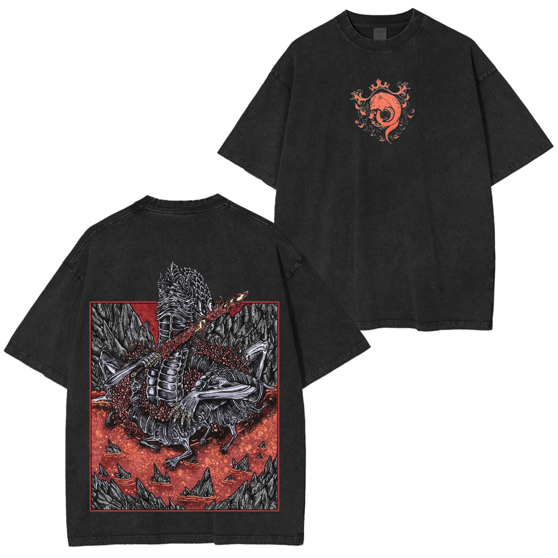 Drippy Souls Rykard Lord of Blasphemy Grim T-Shirt
