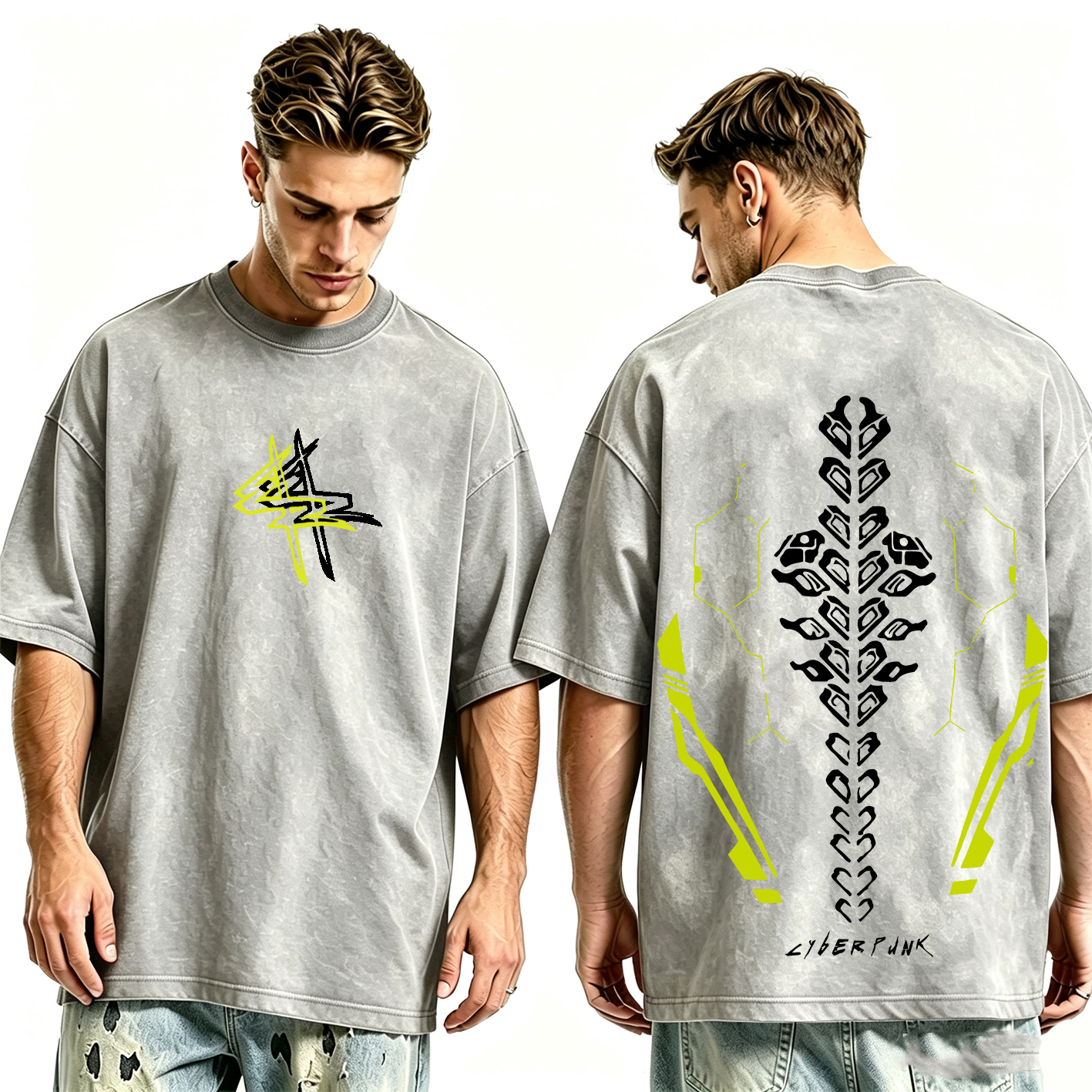 Cyberpunk 2077 Unisex  Washed T-Shirt
