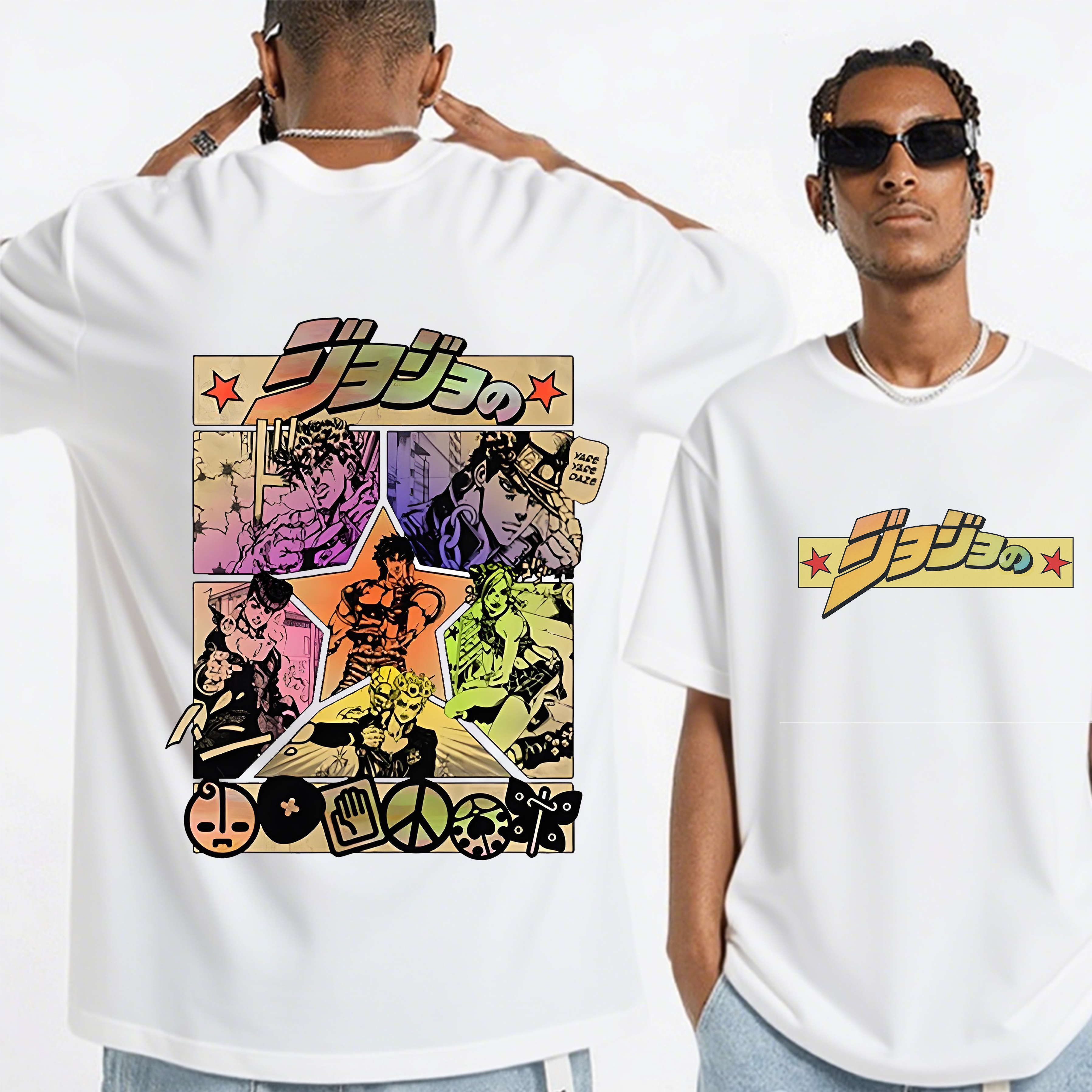 Men Women Anime JoJo's Bizarre Adventure T-Shirt