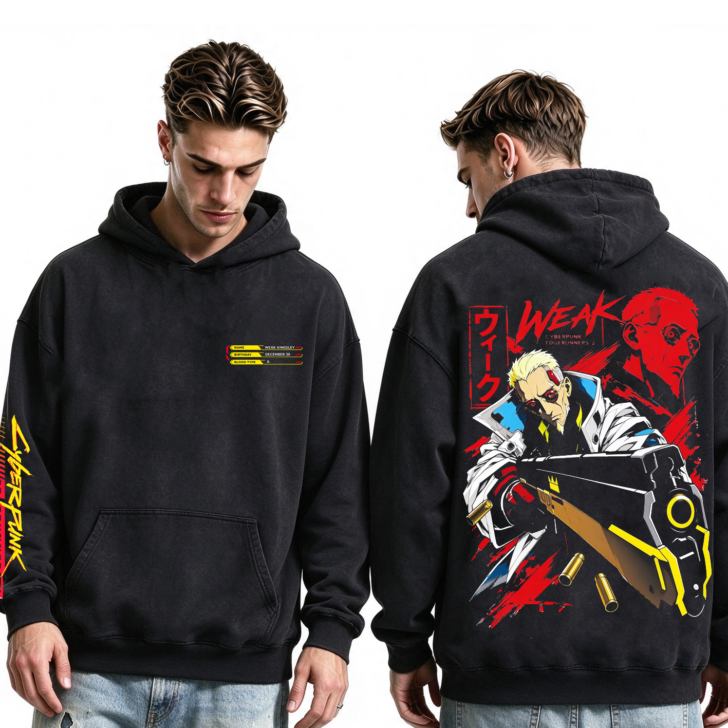 Cyberpunk Overlord Oversized T-shirt/Crewneck/Hoodie