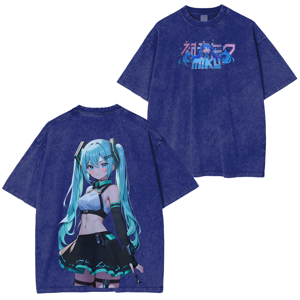 Hatsune Miku Unisex Washed T-Shirt
