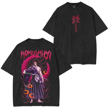 Kokushibo Demon Slayer Vintage Anime Shirt