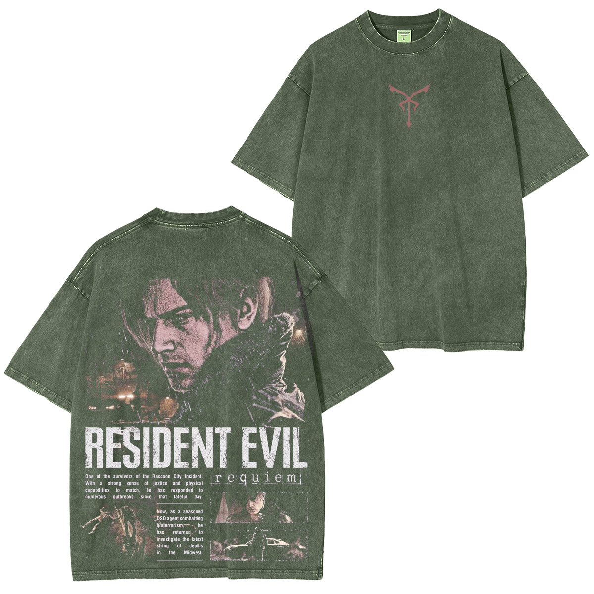 Resident Evil  Game Oversized T-shirt/Crewneck/Hoodie