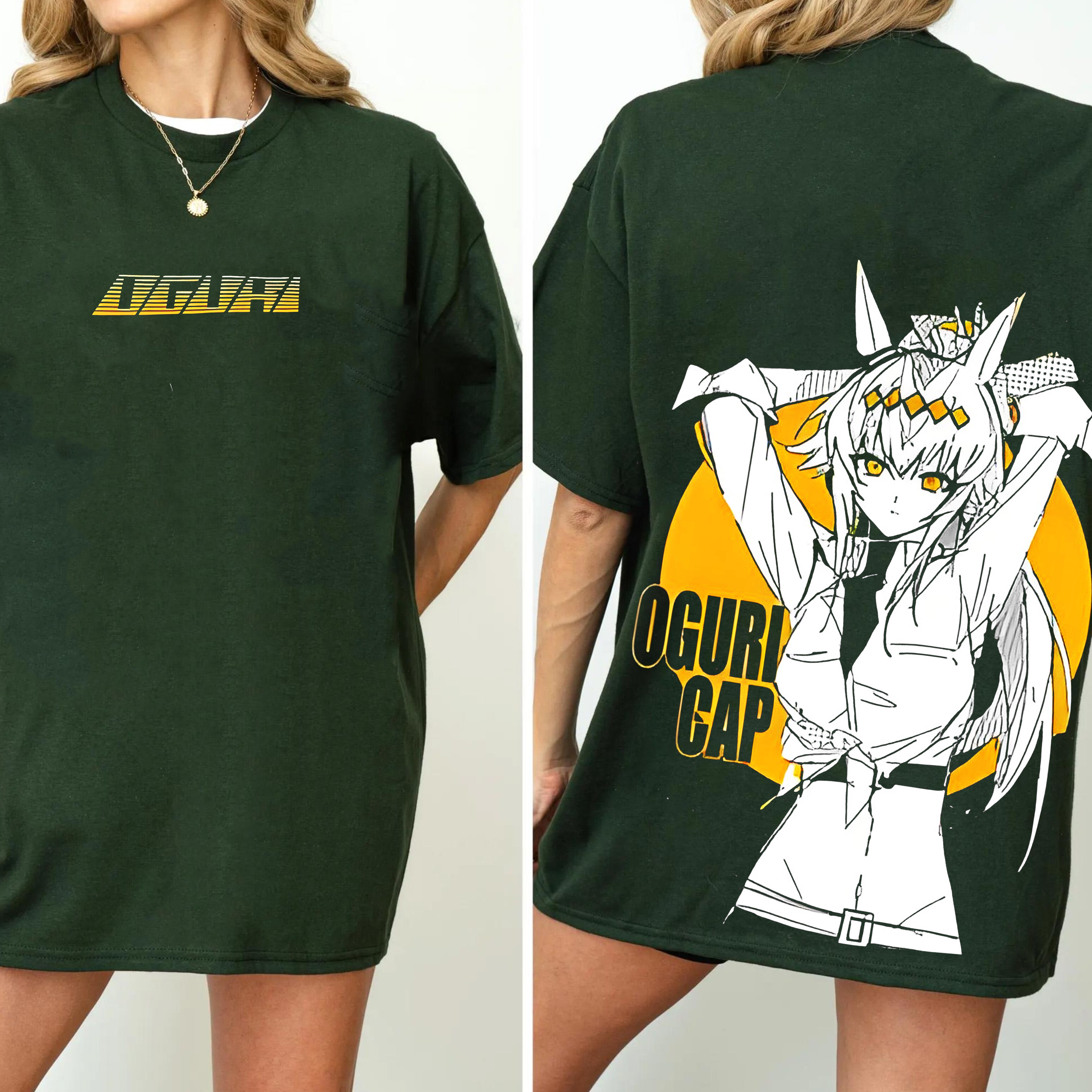 Oguri Cap Unisex Washed T-Shirt