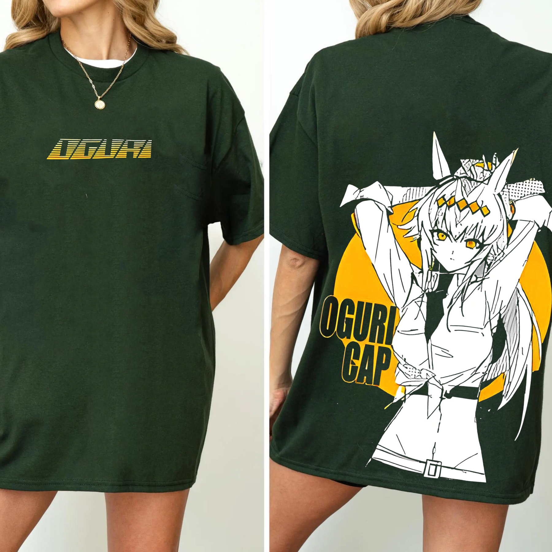 Oguri Cap Unisex Washed T-Shirt