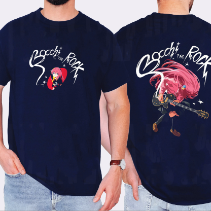 Bocchitherock Print T-Shirt