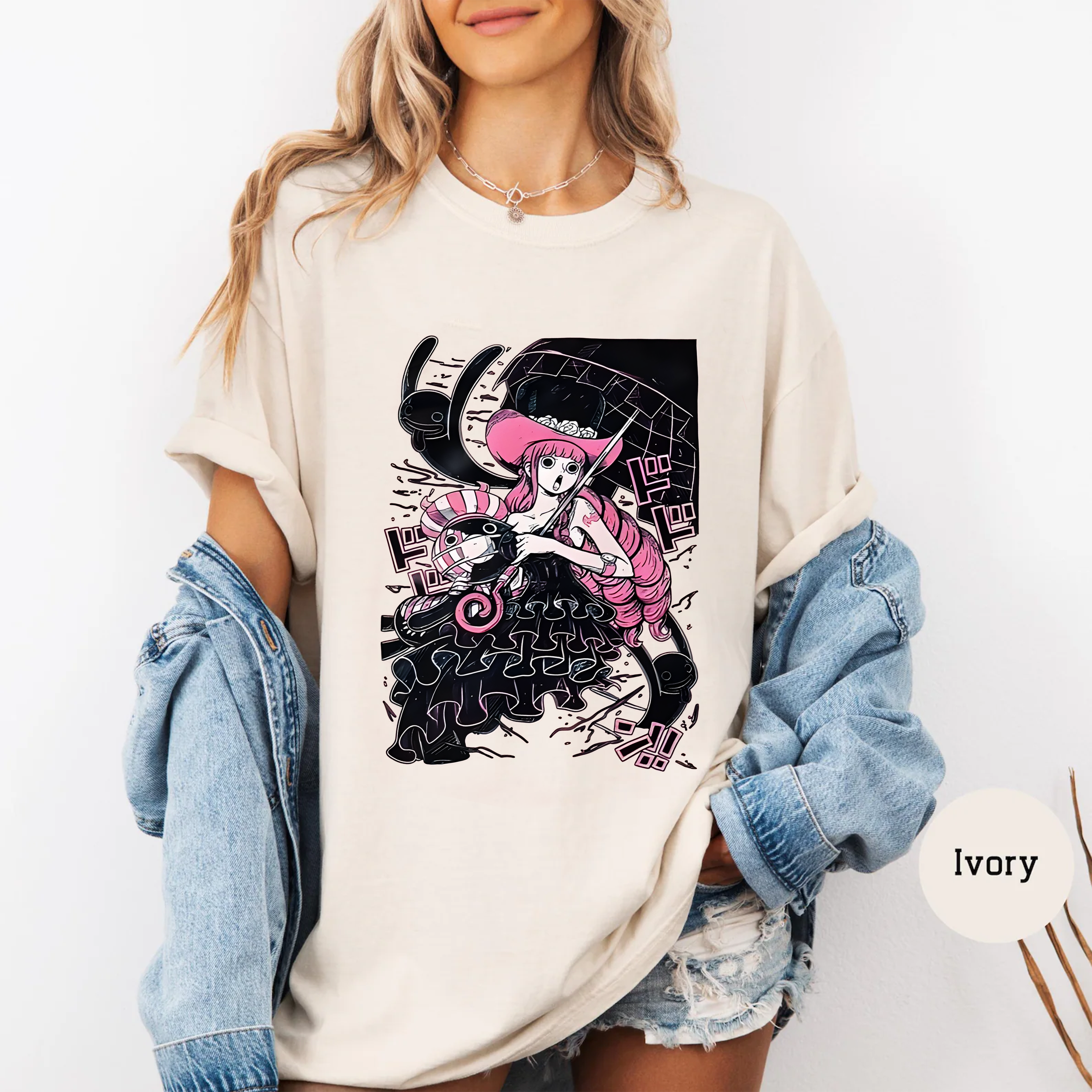 Perona One Piece Manga Anime Unisex Shirt/Crewneck/Hoodie