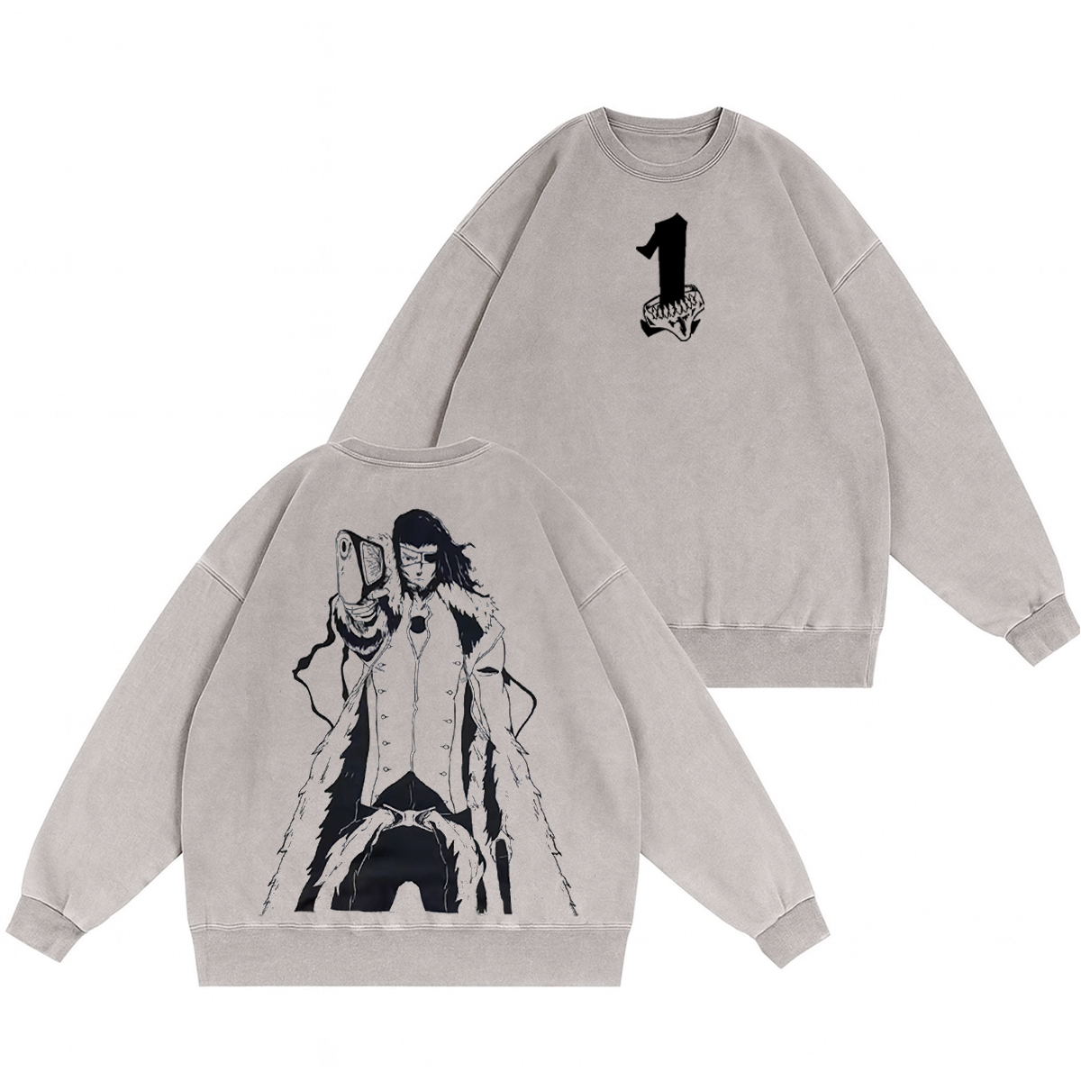Coyote Starrk x Bleach Anime Double Printed T-shirt/Crewneck/Hoodie