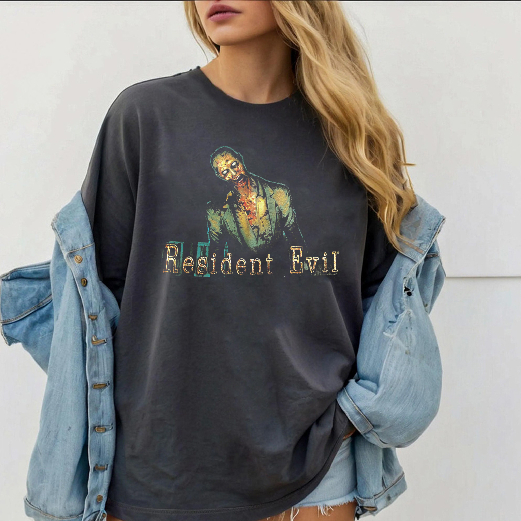 Resident Evil Game Oversized T-shirt/Crewneck/Hoodie