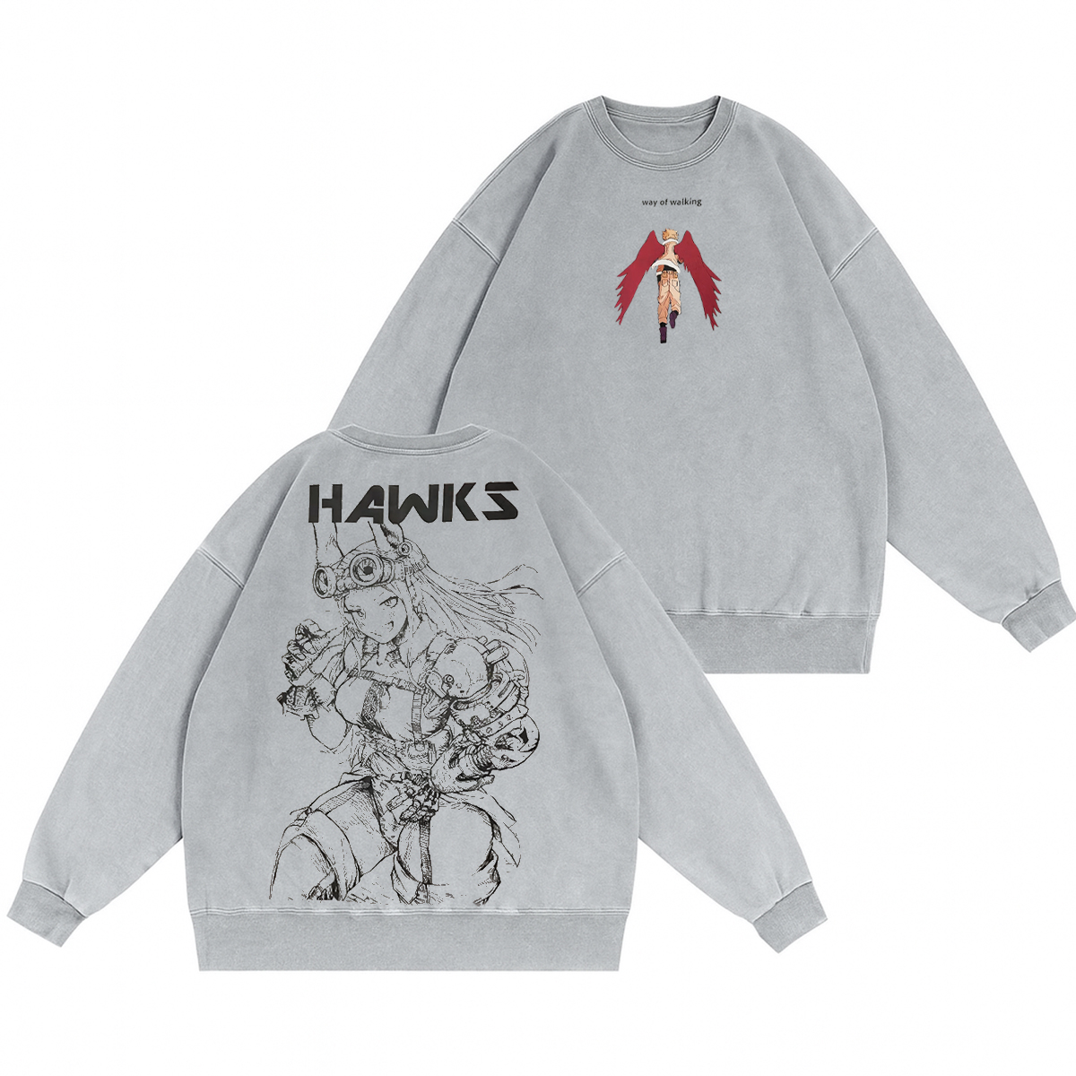 Mirko x Hawks My Hero Academia T-shirt/Crewneck/Hoodie