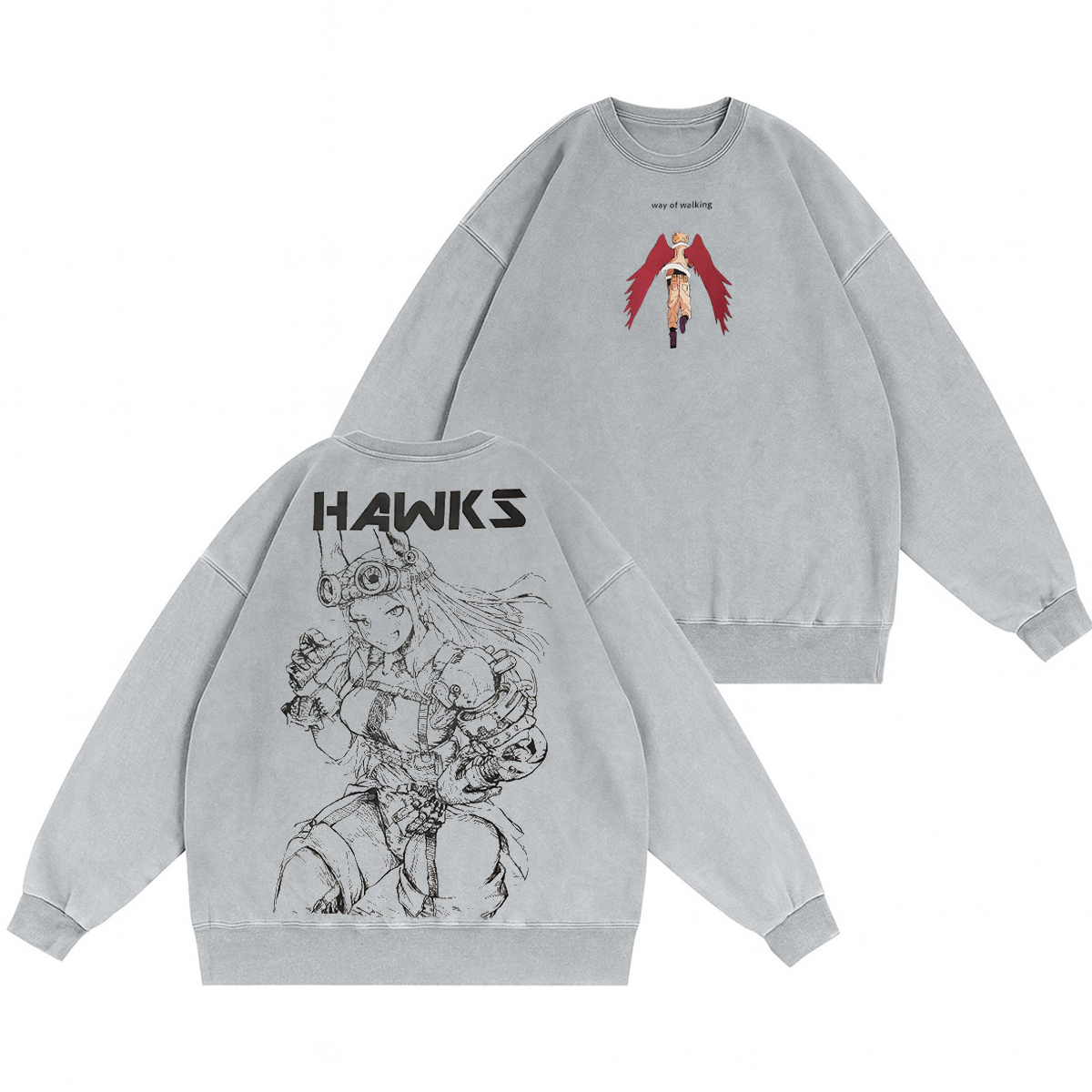 Mirko x Hawks My Hero Academia T-shirt/Crewneck/Hoodie