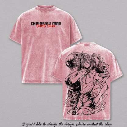 Reze Chainsaw Man Vintage Makima T-shirt/Crewneck/Hoodie