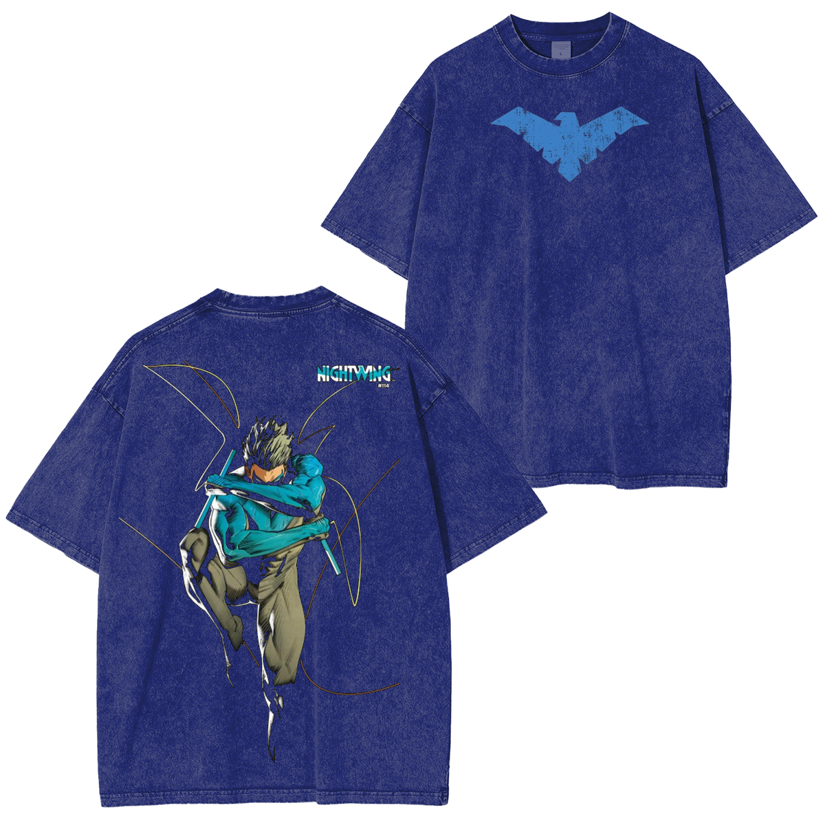 Nightwing Washed T-shirt/Crewneck/Hoodie