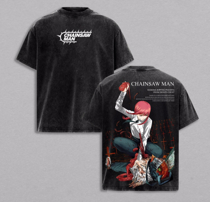 Denji Chainsawman Vintage Makima T-shirt/Crewneck/Hoodie