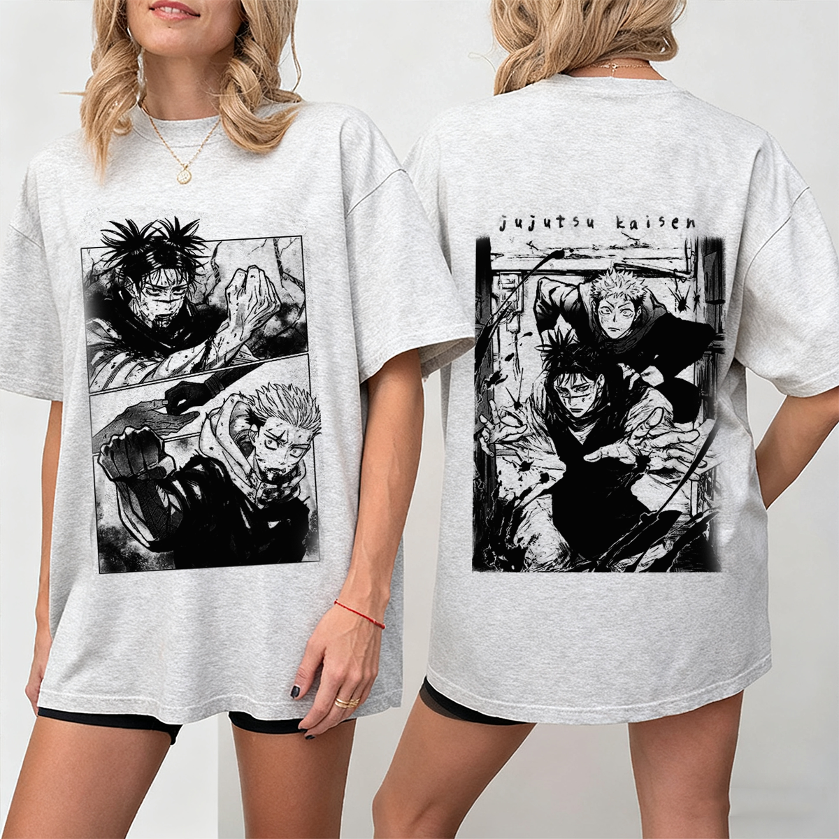 Jujutsu Kaisen Vintage Washed T-shirt/Crewneck/Hoodie