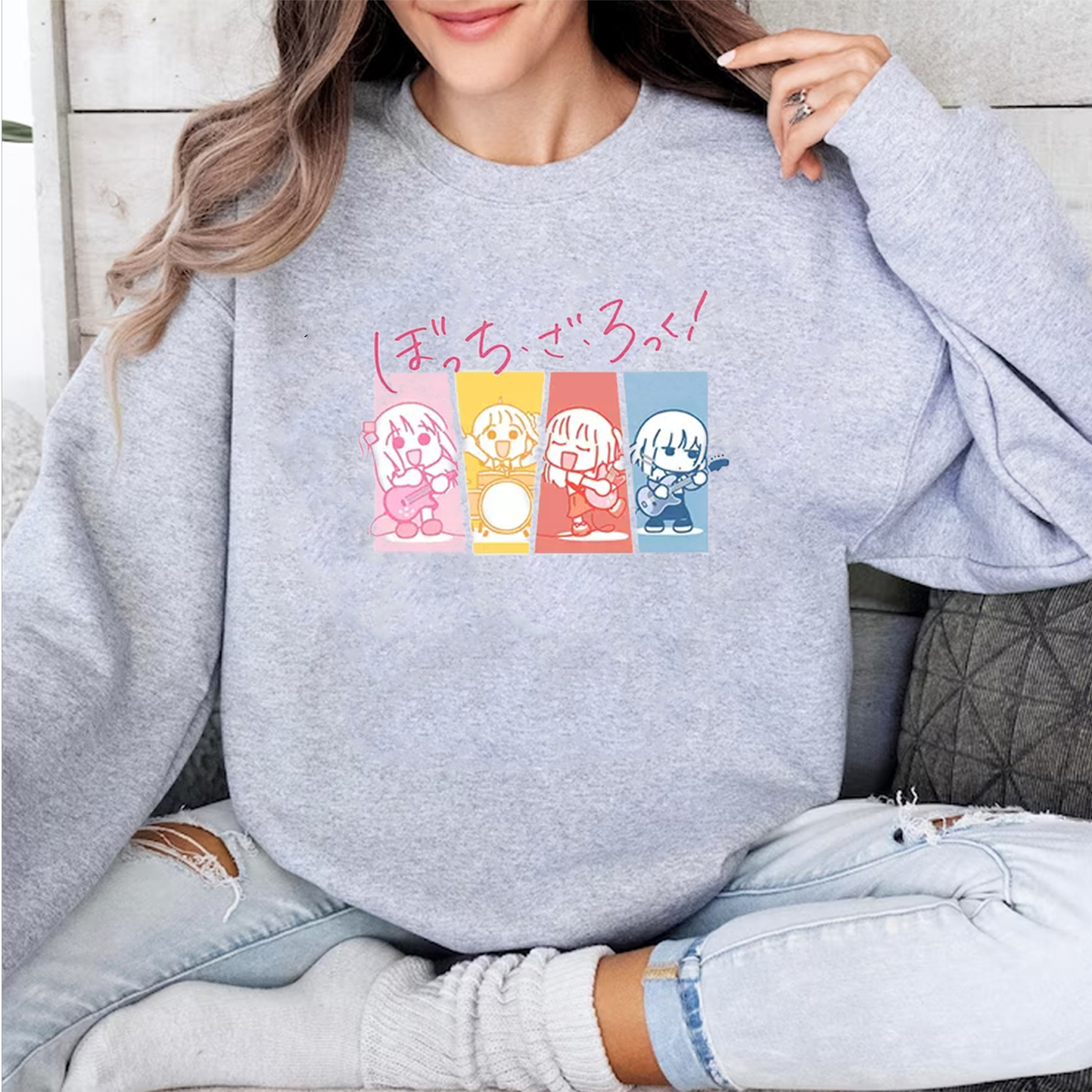 Bocchi the Rock!  Anime  Unisex Shirt/Crewneck/Hoodie