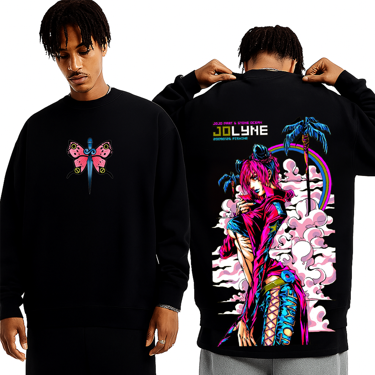 JoJo's Bizarre Adventure Vintage Oversized T-shirt/Crewneck/Hoodie