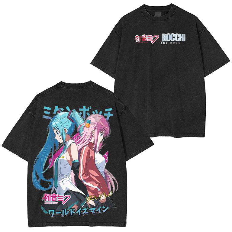 Graphic Anime Tee hatsune Shirt