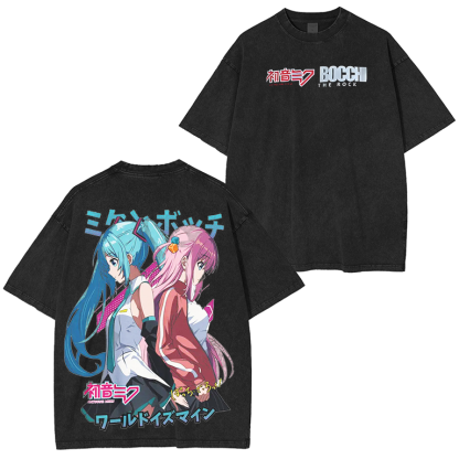 Graphic Anime Tee hatsune Shirt