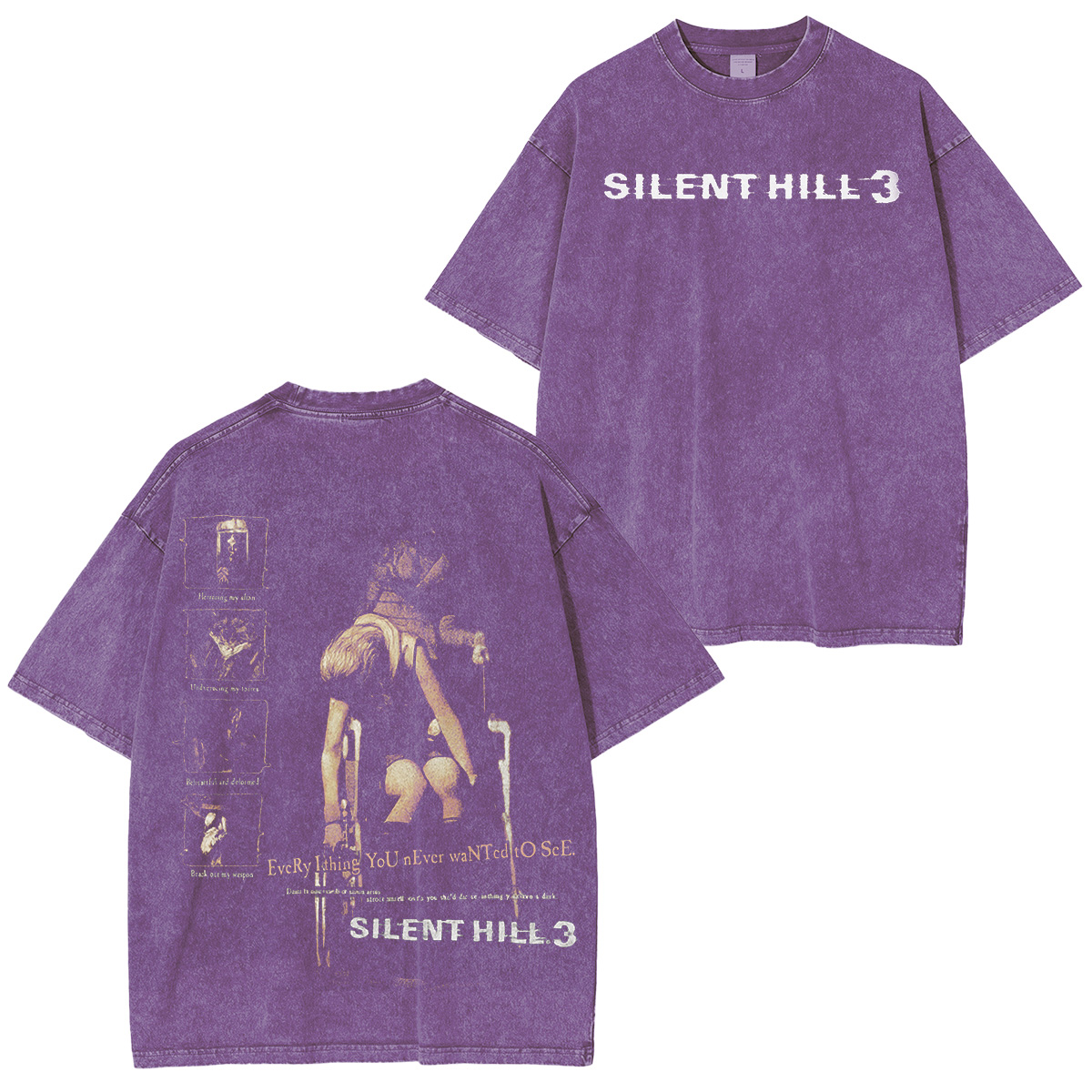 silenthill3 Retro Washed T-Shirt
