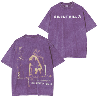 silenthill3 Retro Washed T-Shirt