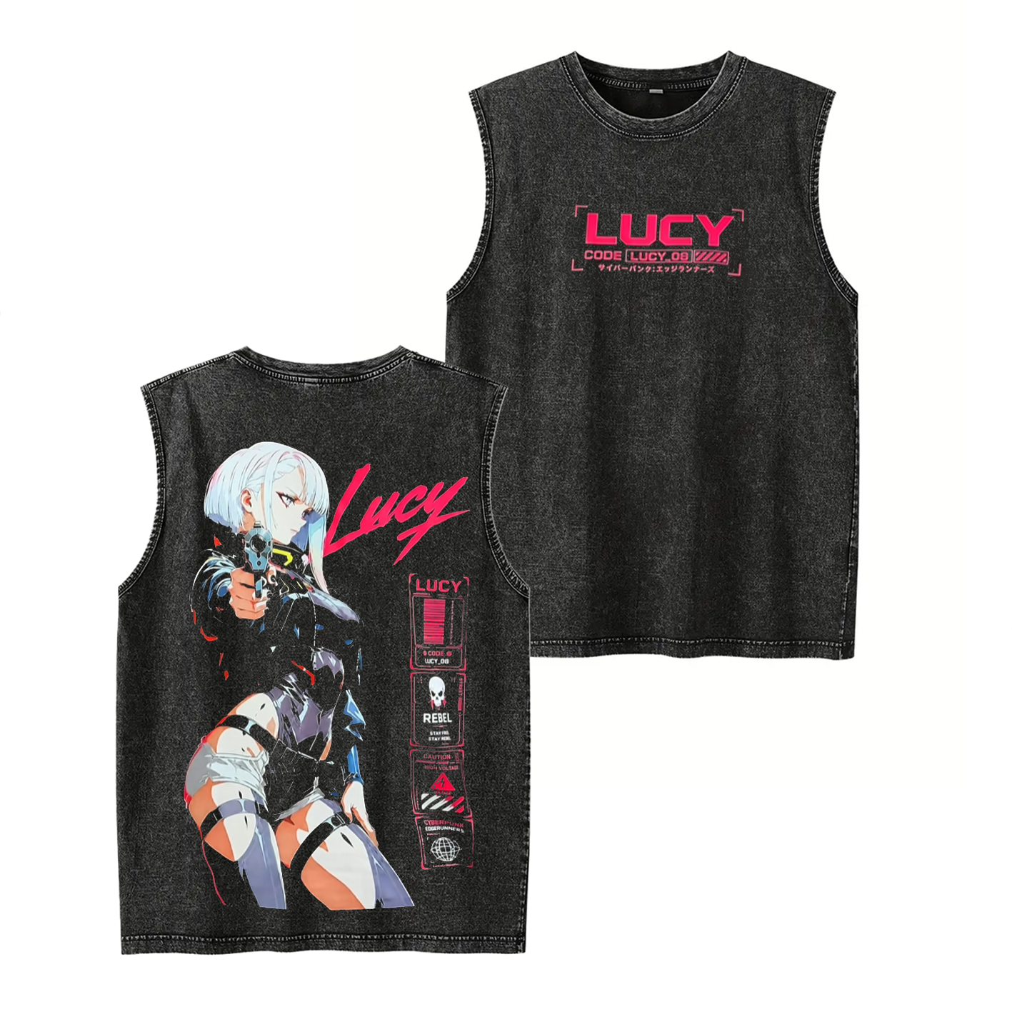 Cyberpunk 2077 Unisex Washed T-shirt/Crewneck/Hoodie