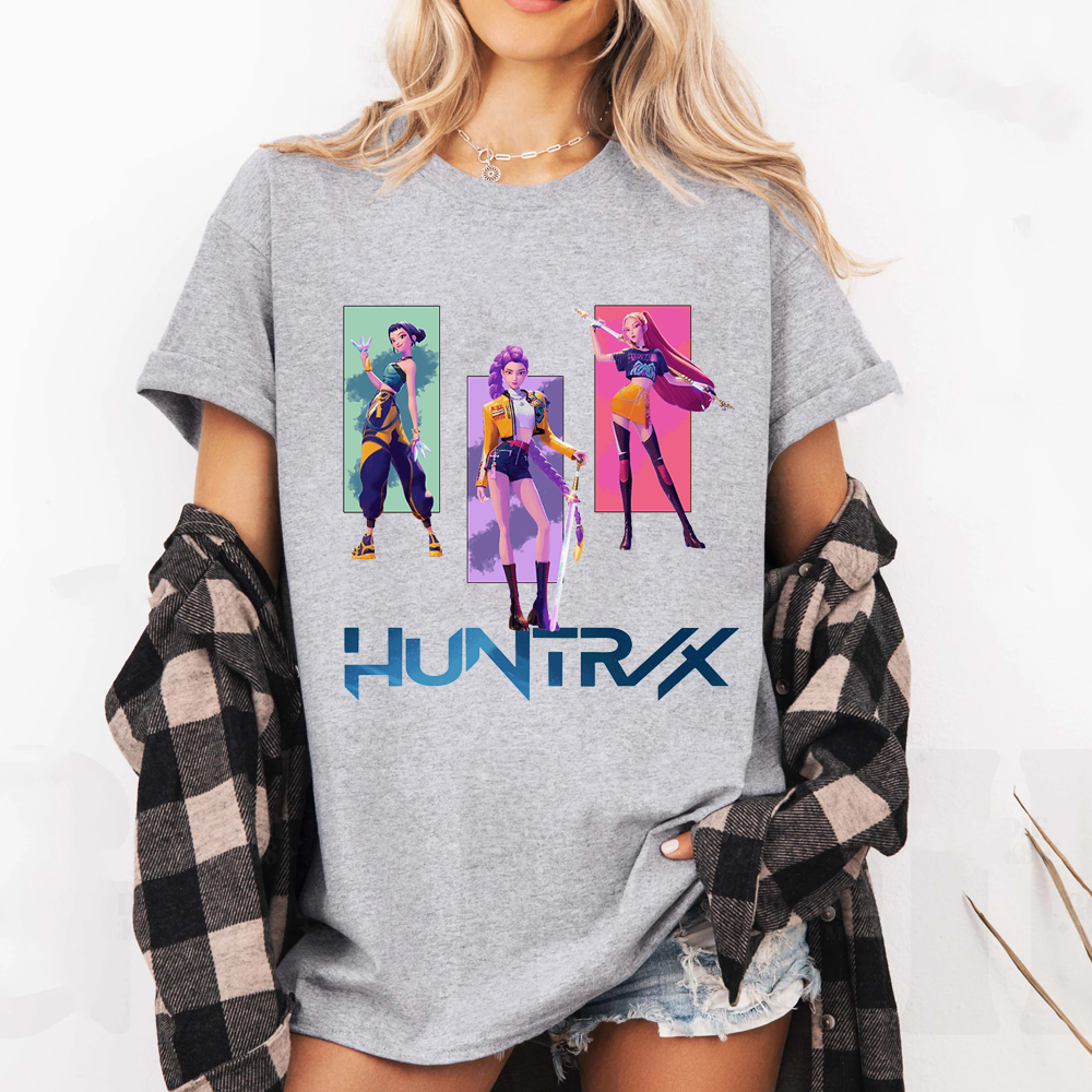 Huntrix - K -pop Demon Hunter Character 2025  Unisex T-shirt/Crewneck/Hoodie