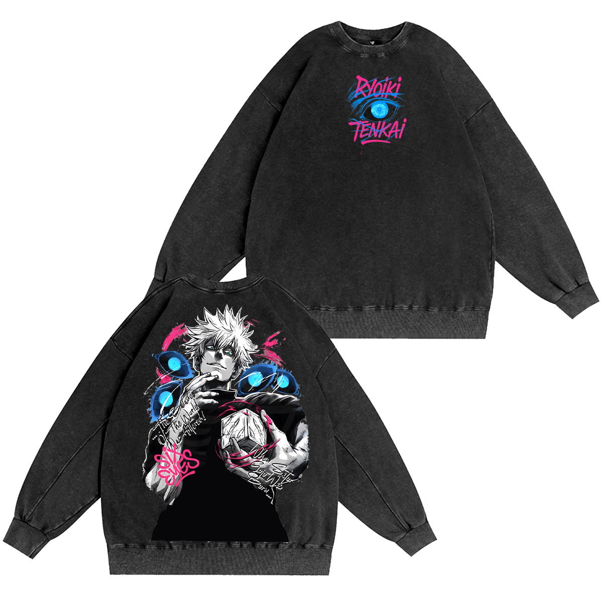 Jujutsu Kaisen Washed T-shirt/Crewneck/Hoodie