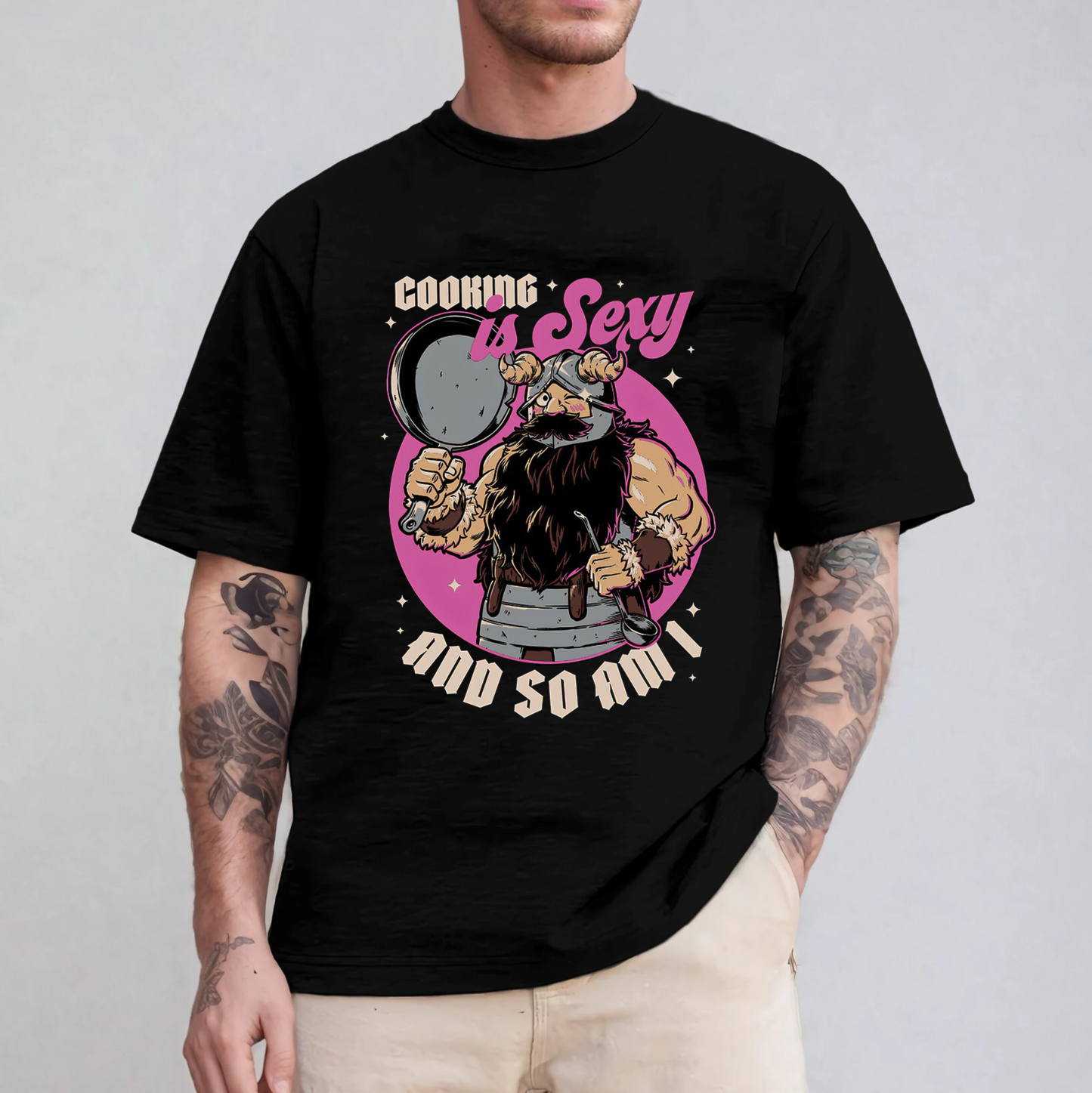 Cooking Is Sexy And So Am i ,Delicious in Dungeon Anime Funny Unisex T-shirt/Crewneck/Hoodie