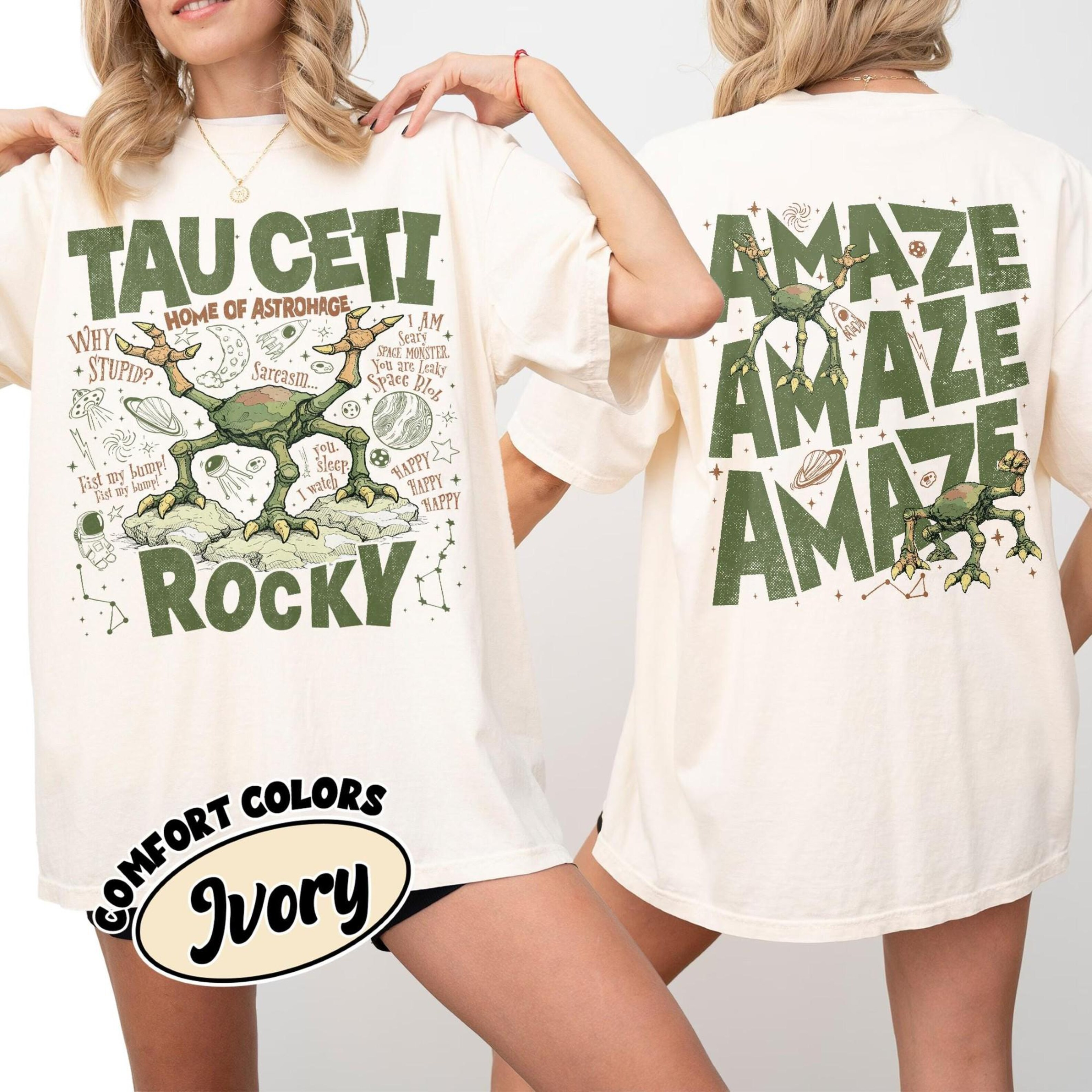 Rocky Tau Ceti Astrophage,Project Hail Mary Inspired Unisex Shirts/Crewneck/Hoodie