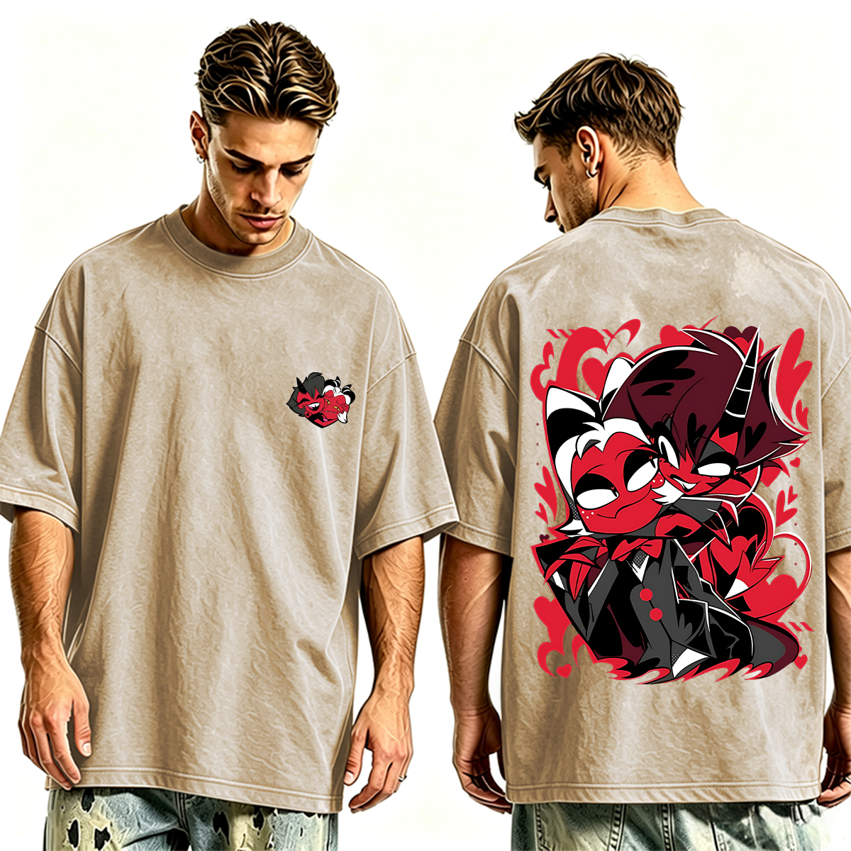 Helluva Boss Oversized T-shirt/Crewneck/Hoodie