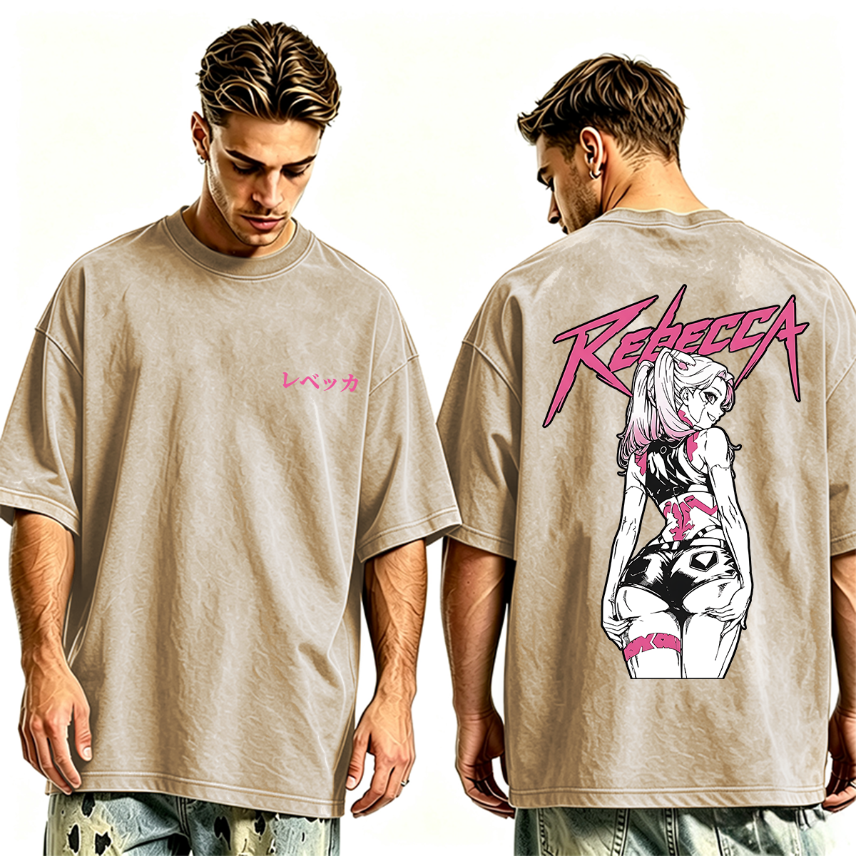 Rebecca Cyberpunk Oversized T-shirt/Crewneck/Hoodie