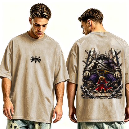 Unleashing Sun God Gear 5One Piece  Oversized T-shirt/Crewneck/Hoodie